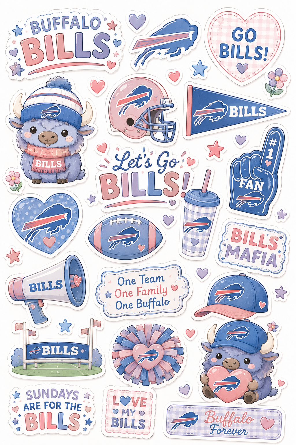 Buffalo Bills Stickers