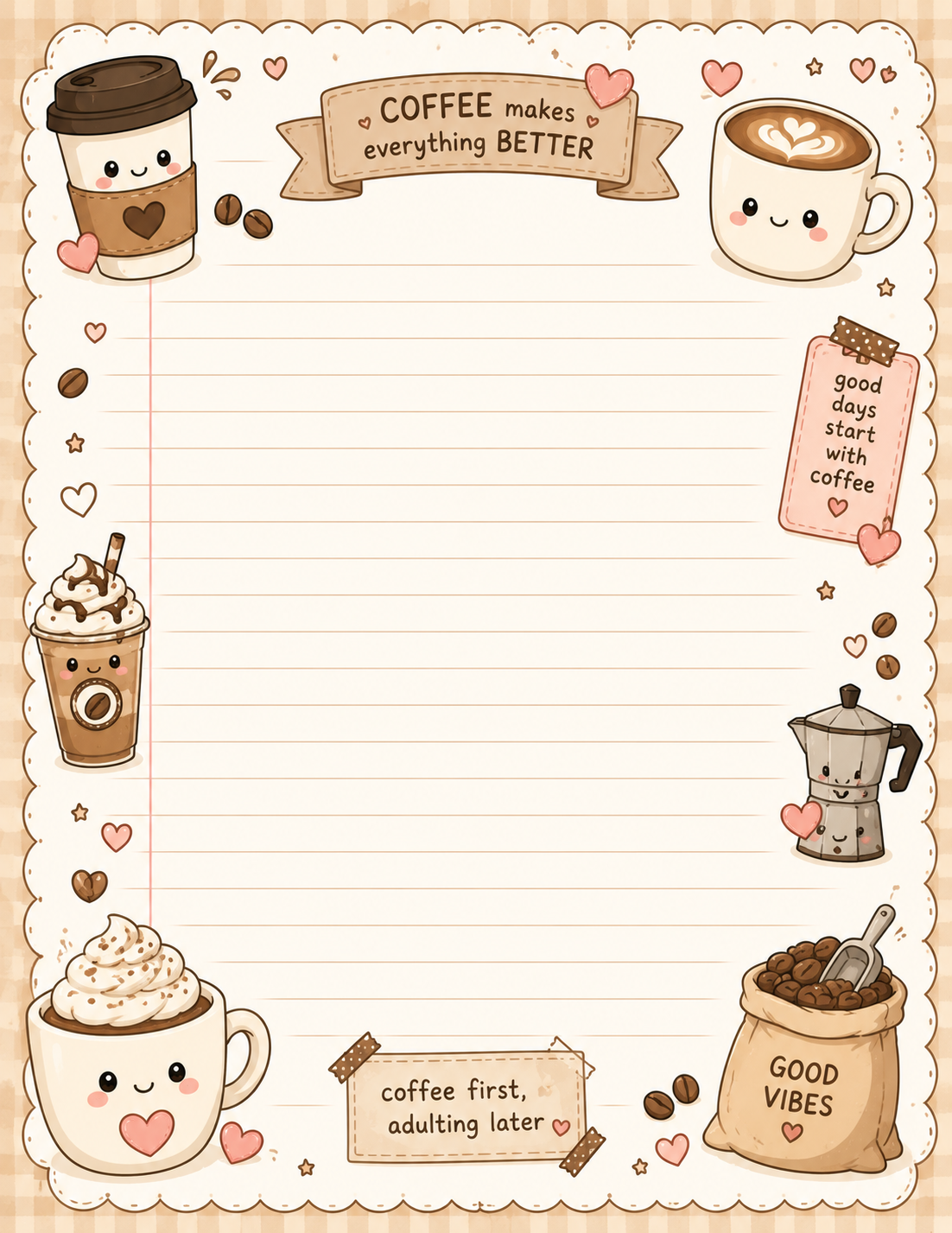 Coffee Notepad