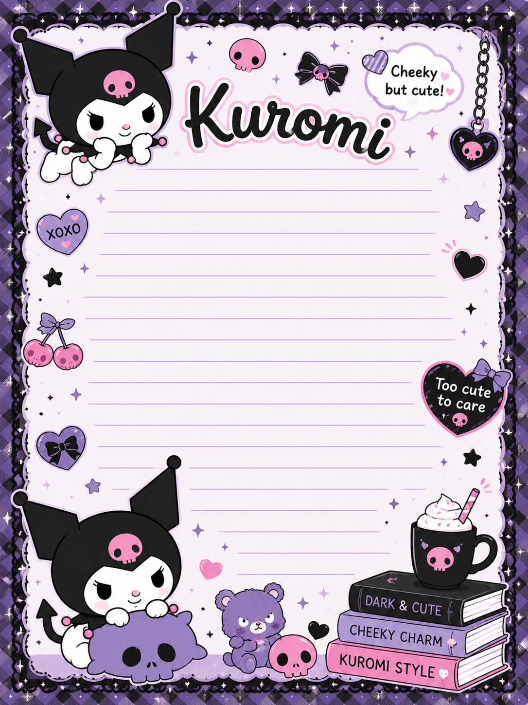 Kuromi Notepad