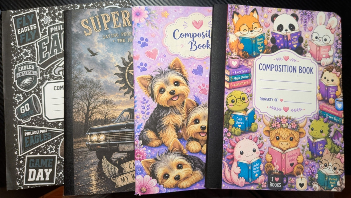 Custom Composition Book