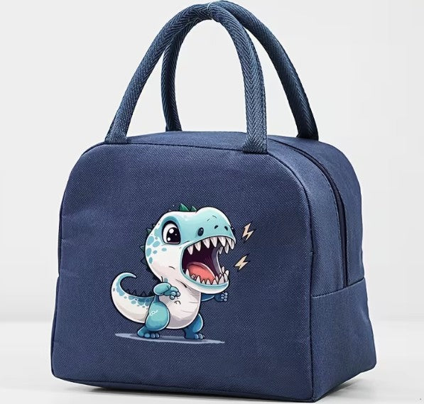 Dinosaur Lunch Bag - Blue