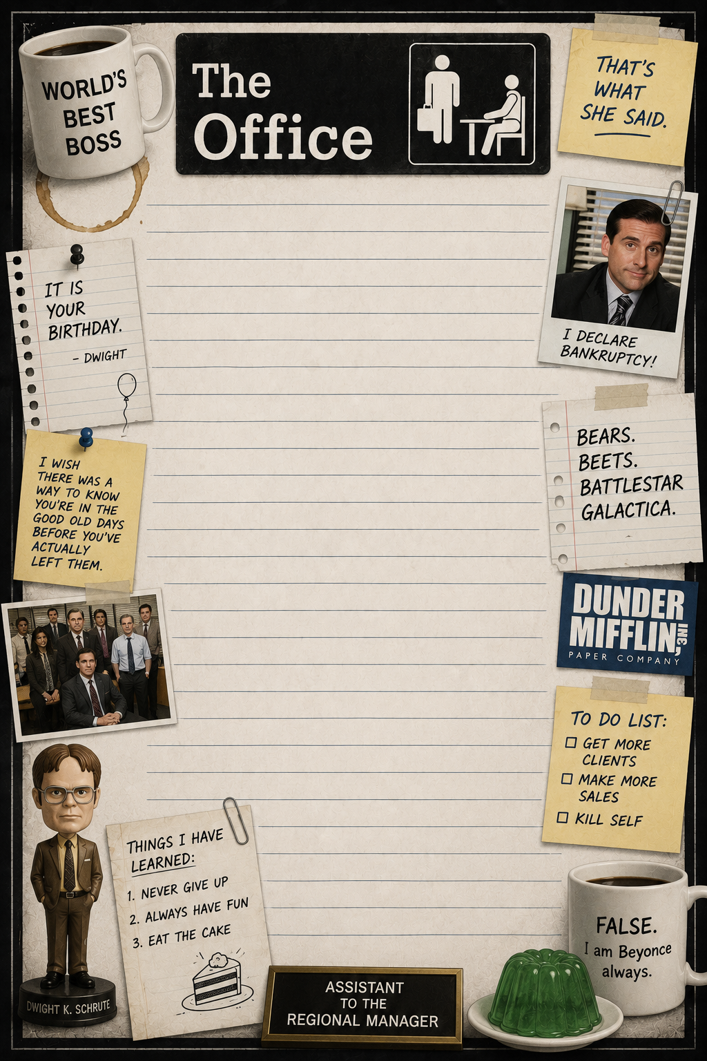 The Office Notepad