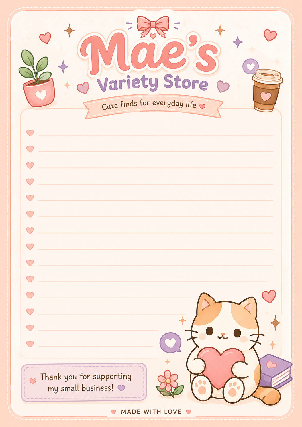 Our Signature Notepad