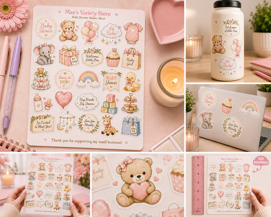 Baby Shower Stickers