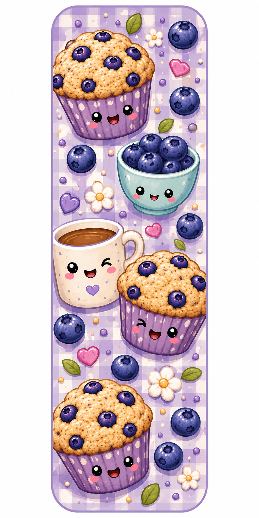 Blueberry Muffins Bookmark