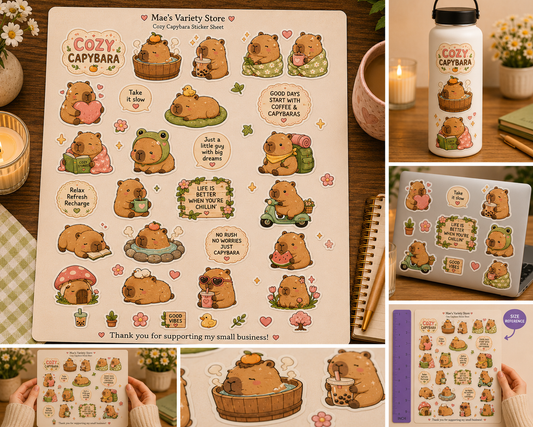 Capybara Stickers