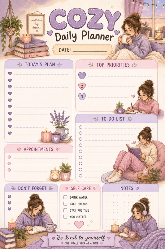 Cozy Daily Planner