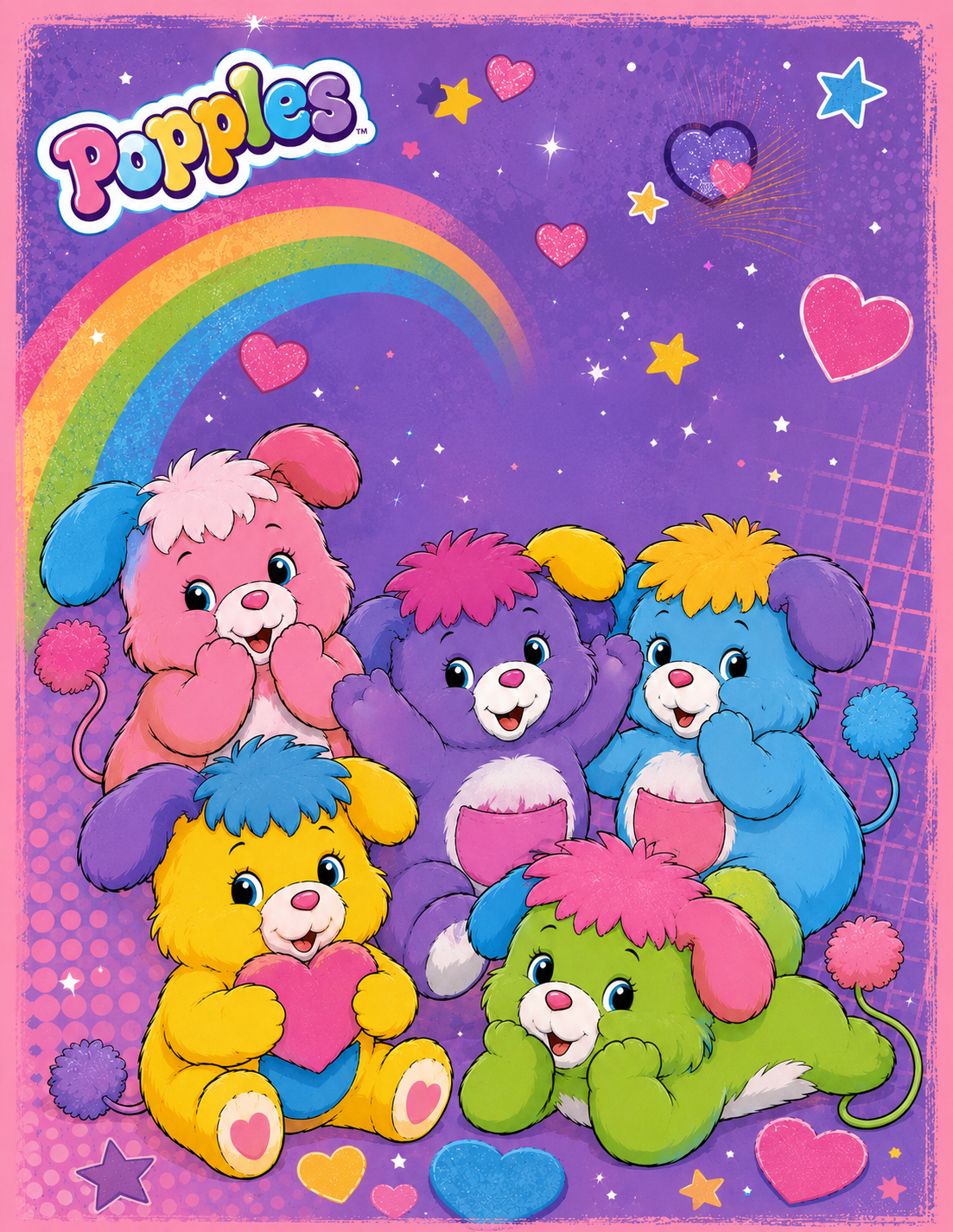 Popples Composition Book