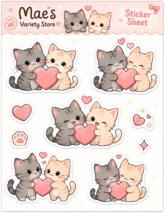 Kitten Besties Stickers