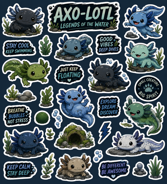 Axolotl Blue