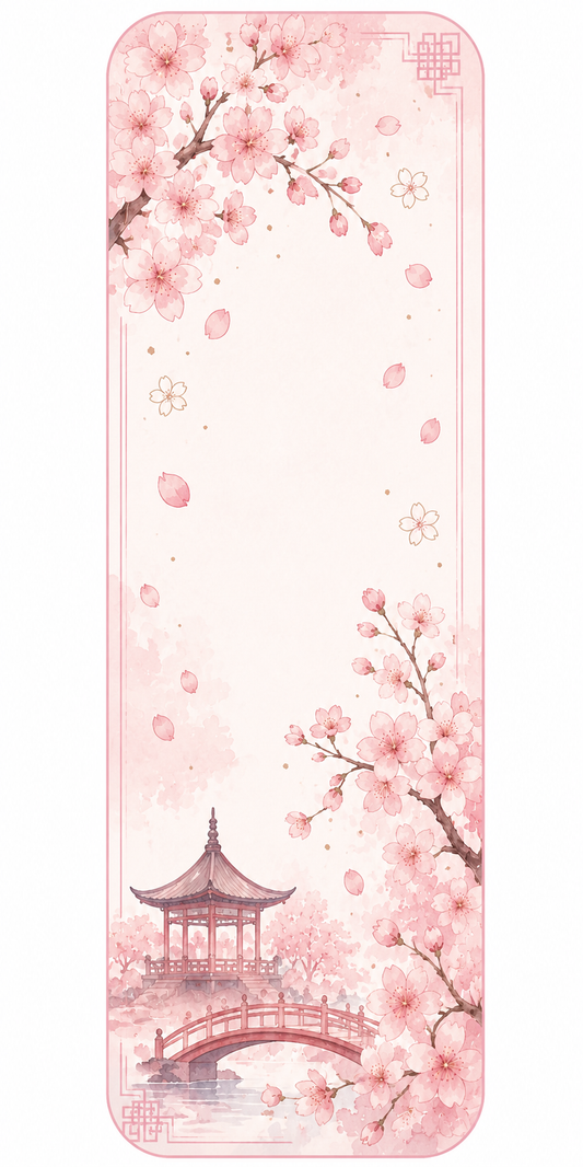 Cherry Blossoms Bookmark