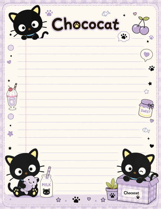 Chococat Notepad