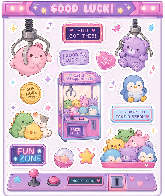 Crane1 Stickers