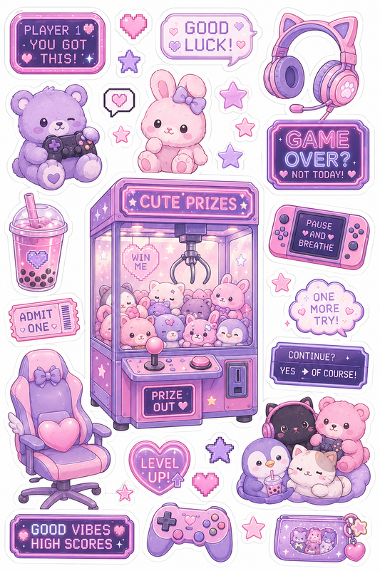 Crane2 Stickers