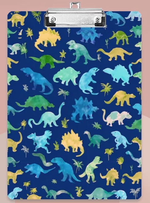 Dinosaur Clipboard