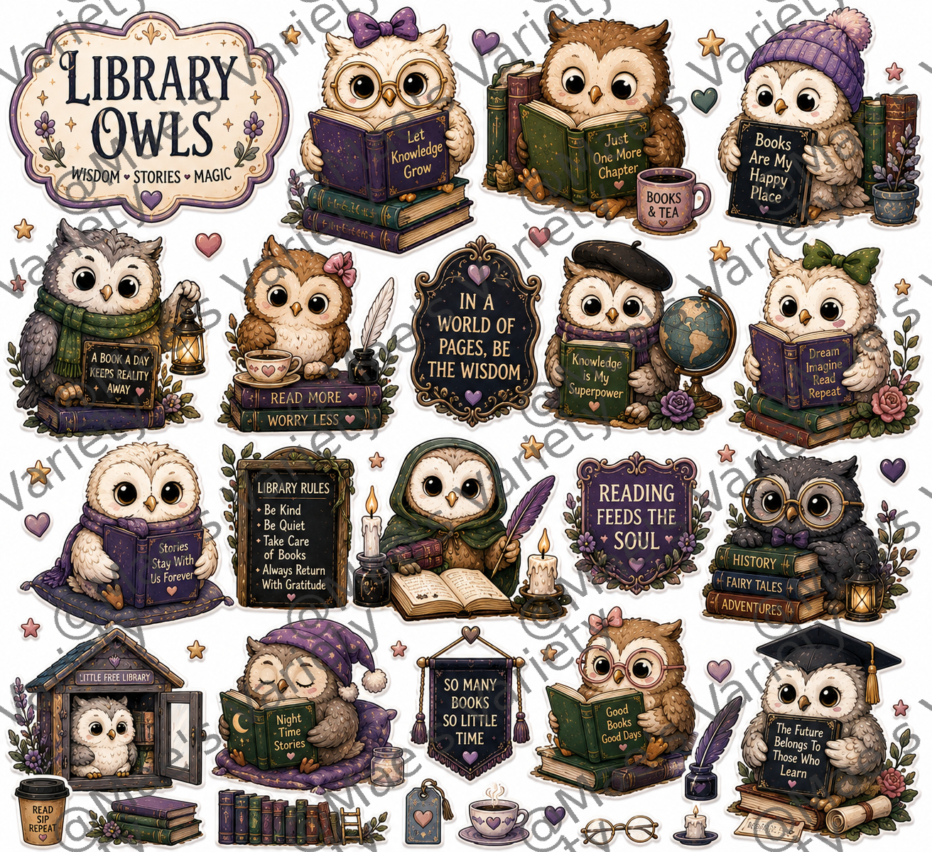 Library Owls