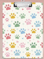 Paw Print Clipboard
