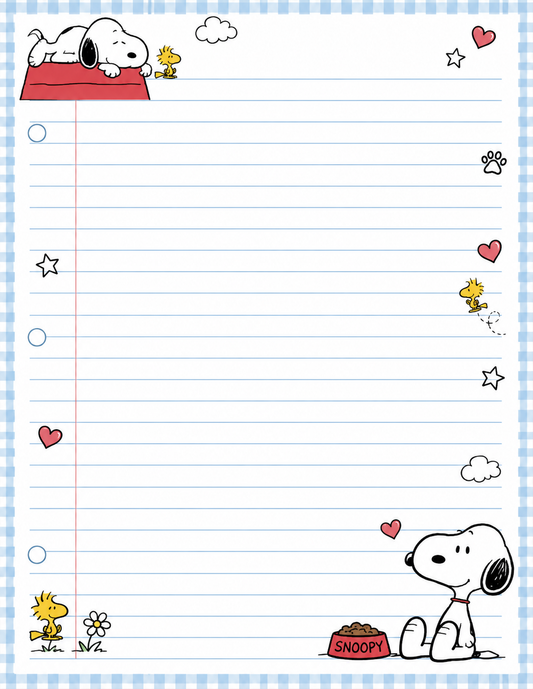 Snoopy Notepad