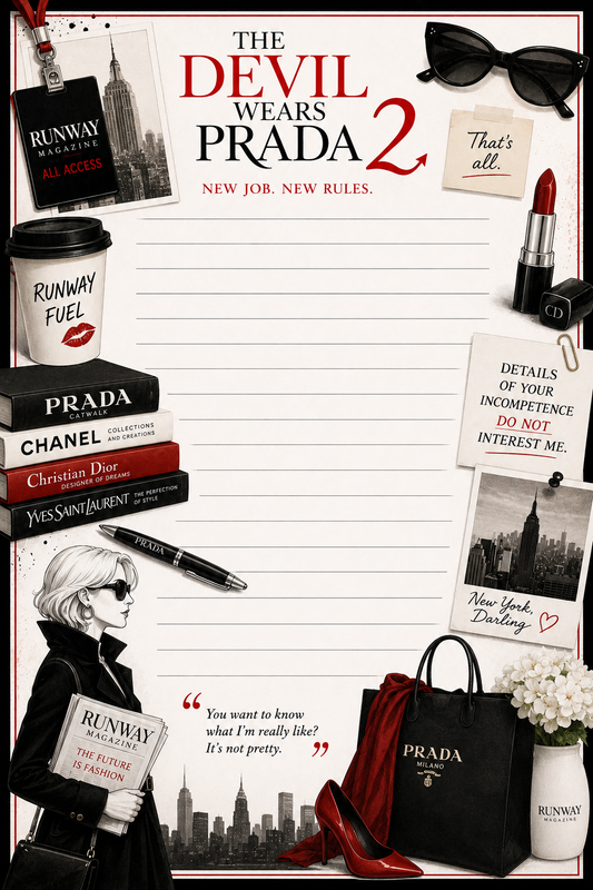The Devil Wears Prada 2 Notepad