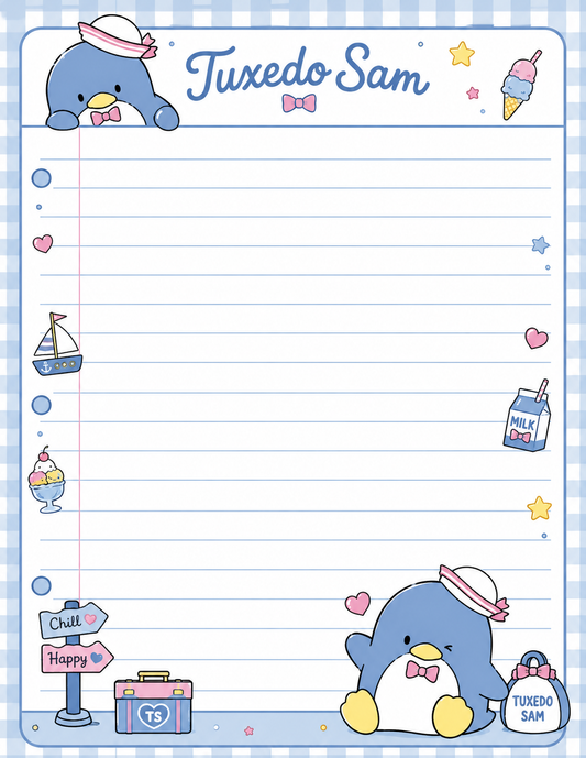 Tuxedo Sam Notepad